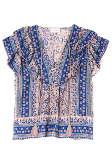 Cas Print Top