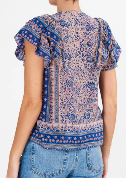 Cas Print Top