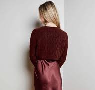 Sweater Dress Combo Mahogony