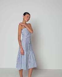 Luciana Stripe Dress