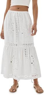 Prina Skirt White