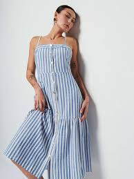 Luciana Stripe Dress